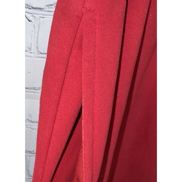 NWT MILKSTAIN Women’s Red Jogger Sweatpants Fleece Size XL - Picture 5 of 8